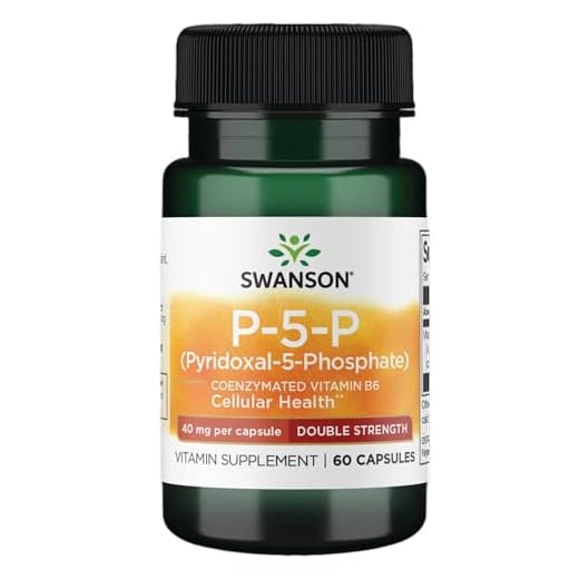 Swanson Coenzymated P-5-P B-6 Capsules