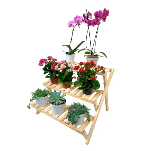 Jardim Vertical Estante Escada Para Vasos E Jarros Flores Ou Horta Na Varanda Apartamento