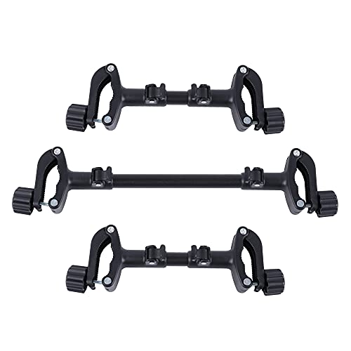 3PCS Conectores gemelos del cochecito del bebé, conectores desmontables del cochecito de bebé para el cochecito universal del bebé Cover