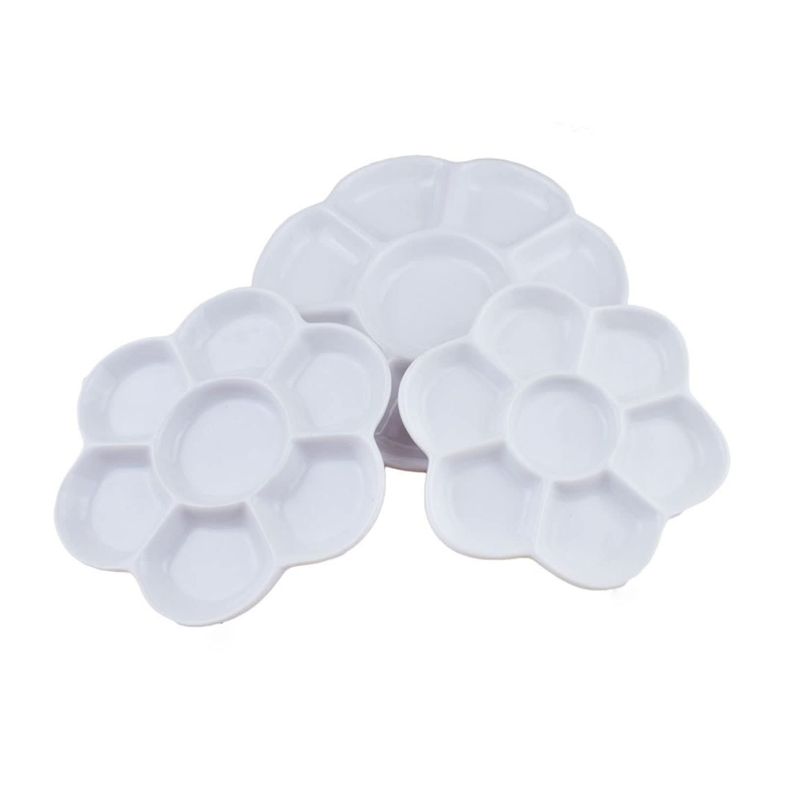 8-calowa Ceramiczna Paleta Akwarelowa, Biała Paleta Artysty, Odpowiednia Do Malowania Olejnego, Akwareli, Tacki Do Mieszania Gwaszu