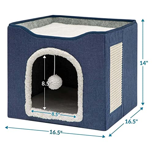 Chenil pour intérieur extérieur Sharplace avec lit intégré - 6