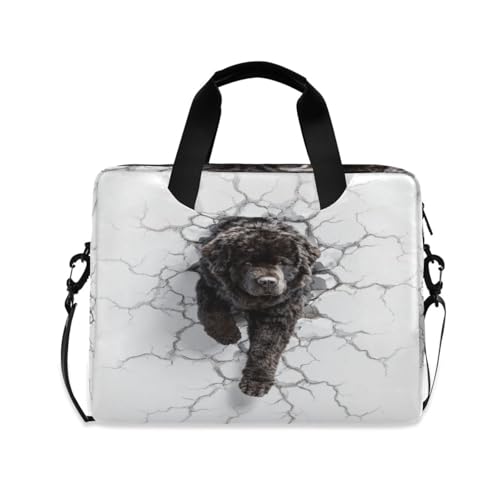 Bolso maletín para laptop 15.6 pulgadas negro miniatura 1