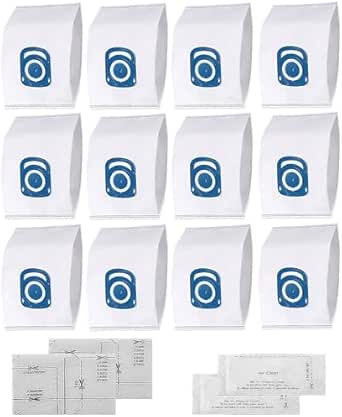 Confezione Da 10 Sacchetti Di Ricambio Per Aspirapolvere Miele Serie Fjmgn Inclusi 3 Set Di Filtri 90525676