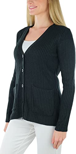 Image of ToBeInStyle Women's Warm Heavy Knit Long Sleeve Cardigans