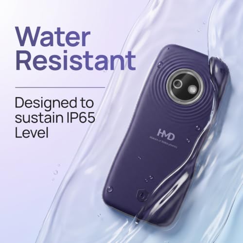 Nokia 123 Shield 2G Keypad Mobile Phone, Purple - Image 5