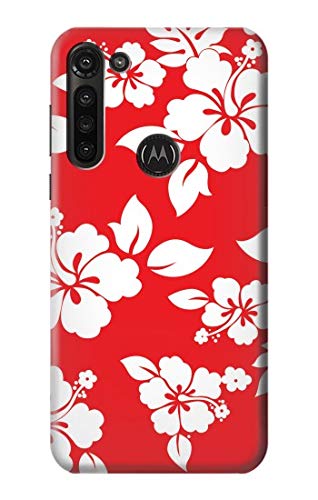 Etui Motorola Moto G8 Power anti rayure motif tropical hawaïen
