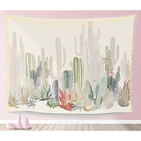 Manicer Cactus Tapestry for Home Décor Cover