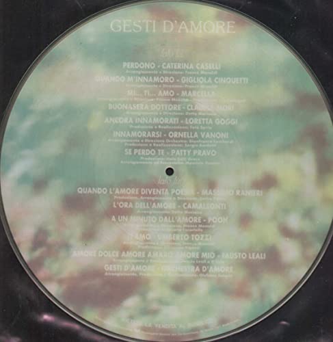 VINYL LP - Gesti d'Amore Picture Disc Limited