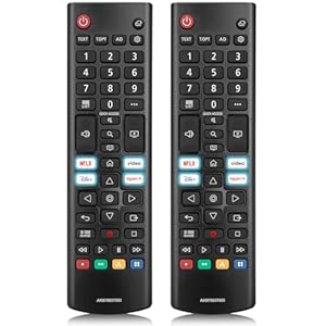 (Pack of 2) Universal Remote Control for All LG UHD OLED EVO QHD QNED NanoCell 4K 8K Smart TV Magic Remote Replacement AKB75855501 AN-MR20GA MR21GA MR22GN MR23GA AKB76040301 AKB75095308 AKB76037605