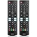 (Pack of 2) Universal Remote Control for All LG UHD OLED EVO QHD QNED NanoCell 4K 8K Smart TV Magic Remote Replacement AKB75855501 AN-MR20GA MR21GA MR22GN MR23GA AKB76040301 AKB75095308 AKB76037605