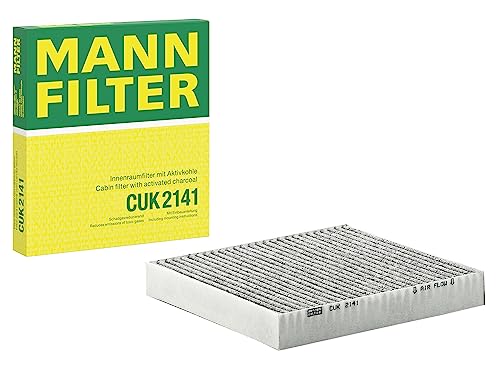 MANN-FILTER CUK 2141 Innenraumfilter – Pollenfilter mit Aktivkohle – Für