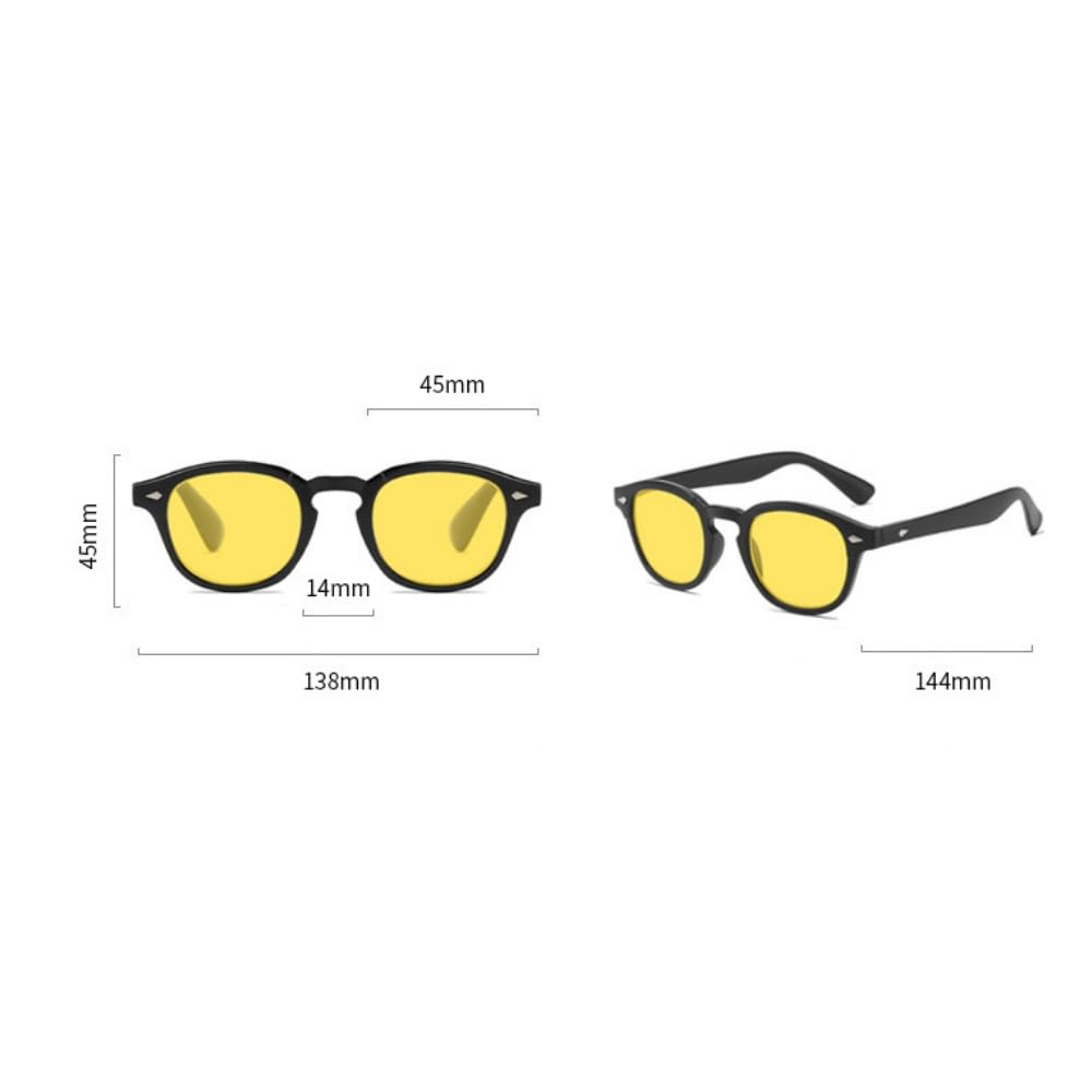 Vioo NightShift - Lunettes anti-lumière bleue Protection Écran, Soulagement Fatigue Oculaire, Hommes et Femmes, Adaptées aux Écrans de Jeux, Téléviseurs et Téléphones