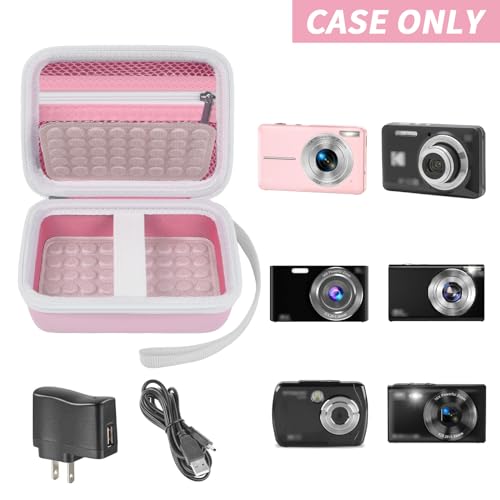 Boobowl Digital Camera Case Compatible With Yifecial/For Eroolu/For Vahoiald/For Kaisoon/For Kodak Pixpro/For Canon Powershot Elph 180 190/ For Sony Dscw800 Dscw830 Digital Cameras For Travel thumb #1