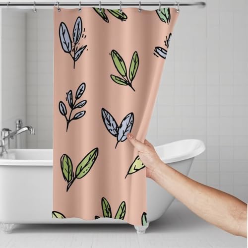 Rideau douche imperméable en polyester pour éviter les éclaboussures