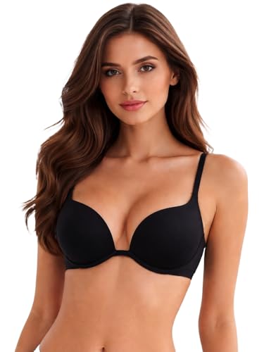 Image of Viola's Secret 6 Pack of Color Print T-Shirt Bras B Cup C Cup and D Cup