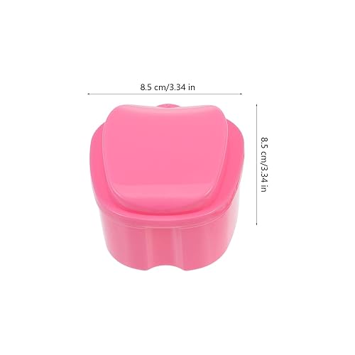 Travel Bath Box Kit with Brush & Strainer | Portable Organizer(Pink)