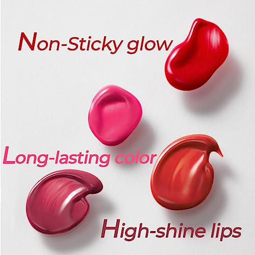 Lovb Lovb Pudding Glow Korean Lip Tint | Long-Lasting Lip Gloss Tint For Glowy, Hydrated Lips | Moisturizing, Non-Sticky Glossy Lip Stain 0.14 Oz (03 Candy Berry) #TOP5
