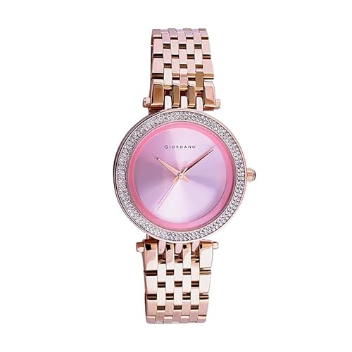 Giordano-Analog-Watch-for-Women-Diamond-Set-with-Metal-Strap-Ladies-Water-Resistant-Wrist-Watch-for-Female-GZ-60015