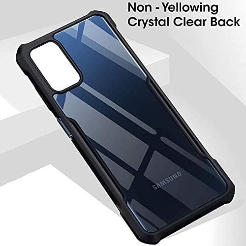 Image of WOW IMAGINE Shock Proof Clear Protective BackCase for REDMI K20 Pro - AirEDGE Technology | 360 Degree Camera Protection | Transparent Hybrid Back Case Mobile Cover for XIAOMI MI REDMI K20 Pro - Black