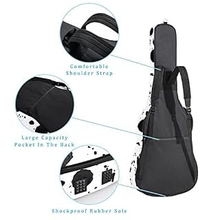 Étui de protection rembourré en forme de chat pour guitare acoustique classique, Multicolore 06, 42.9×16.9×4.7 in… - Les Beatles, Paul McCartney, John Lennon, RIngo Starr, George Harrison Étui de protection rembourré en forme de chat pour guitare acoustique classique, Multicolore 06, 42.9x16.9x4.7 in… – Image 3