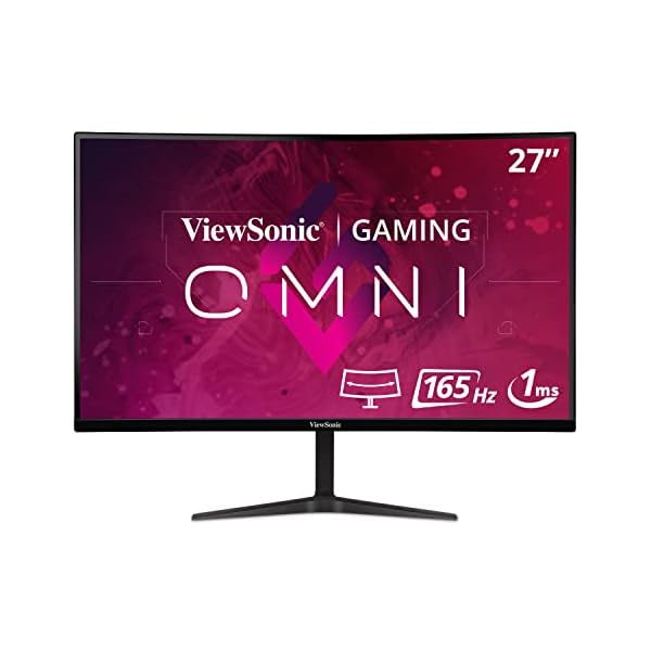 Viewsonic VX2718-2KPC-MHD Monitor Gaming Curvo 27" WQHD, 1 ms, 165 Hz