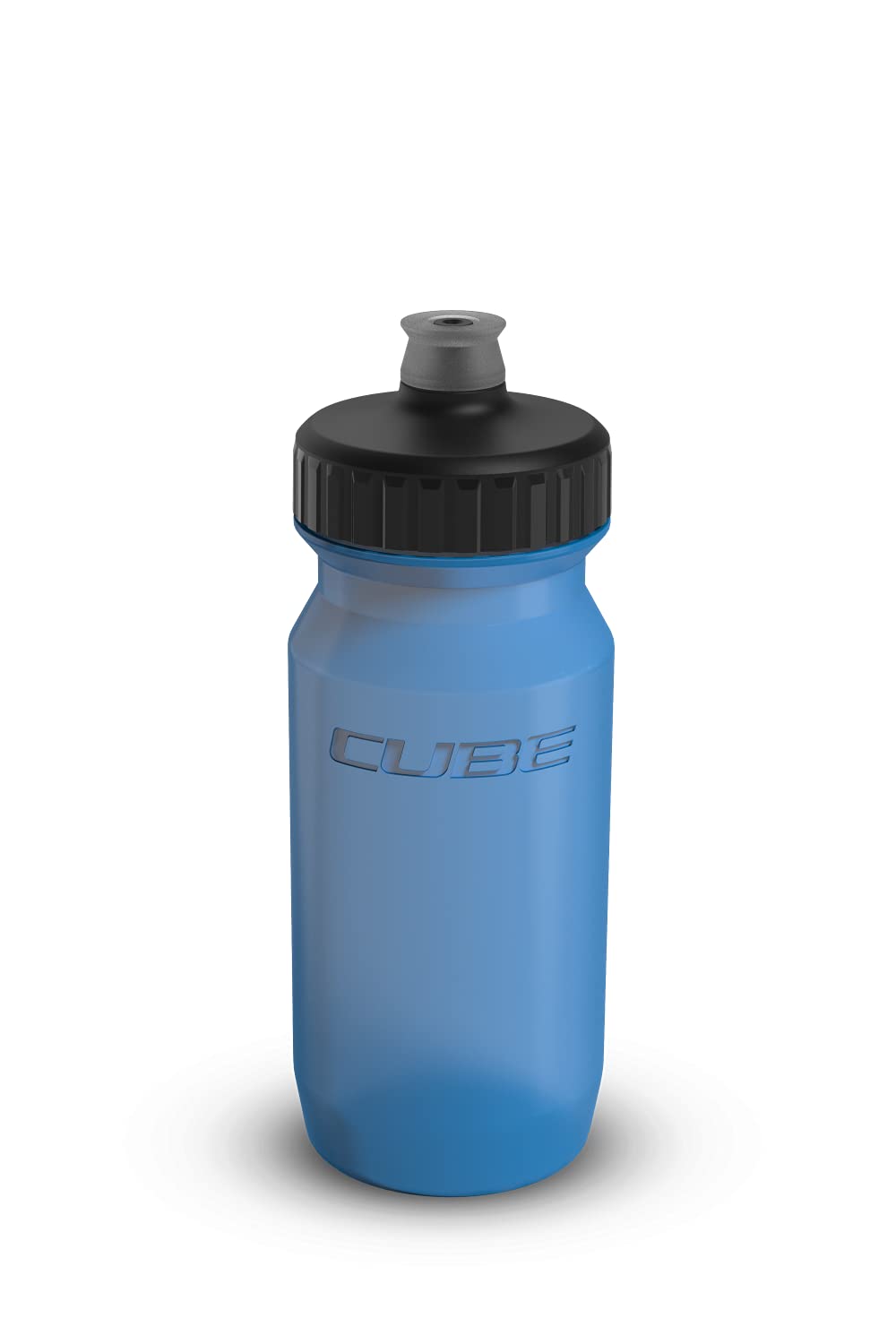 Cube Feather Cycling Bottle - Blue, 500ml / Bicycle Bidon Cycle Ride Reusable Drink Flask Water Mountain Road MTB Bike Gym Sport Race Lightweight Trail HPP Holder Podium Racing Accessories