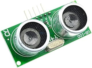 US-100 Ultrasonic Sensor Module DC 2.4V - 5V with Temperature Compensation Range Distance 450cm for Arduino