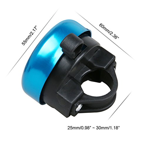 Campanello per manubrio bicicletta, in alluminio