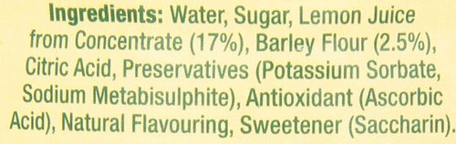 Robinsons Lemon Barley Water (850ml) - Pack of 2