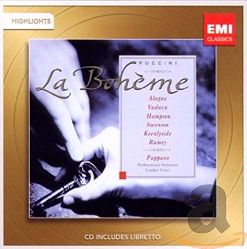 Puccini: La Boheme (Highlights) [Audio CD] Various Artists; Roberto Alanga, Thomas Hampson, Samuel Ramey; Giacomo Puccini and Antonio Pappano