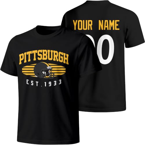 Image of ANTKING T Shirt Custom Short Sleeves for Men Women Youth | Crew Neck T Shirt with Custom Name Number Gift