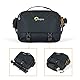 Lowepro Trekker Lite SLX 120, Kompakter Kamerarucksack mit Tablet-Tasche, Kameratasche für Spiegellose Vollformatkameras, Stativbefestigung, Wasserflaschenhalter, Schwarz