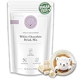 5 SPARROWS Sugar-Free White Chocolate Flavored Drink Mix, Sweetened with Stevia & Erythritol - No...