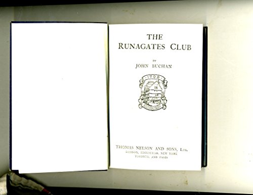 The Runagates Club B0062945WC Book Cover