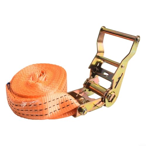 Tie Down Cargo Strap Ratchet Belt with Buckle for Secure Luggage Transport and Storage (6 Meters)