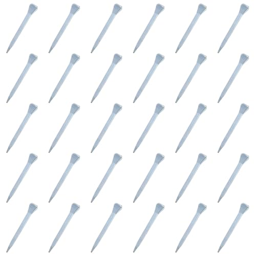 Image of E3 Horseshoe Nails 1.77 Inch Horseshoe Nails Stainless Steel Horseshoe Tool Steel for Horse Racing Training Equestrian Sports 30PCS