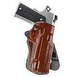 Galco Speed Master 2.0 Paddle Belt Leather Holster, Amt Hardballer, Colt 5in 1911, para SM2-212