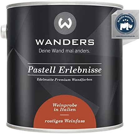 Wanders Pastel Experiences 2.5 L Rusty Wine Barrel / Rust Red Ele...
