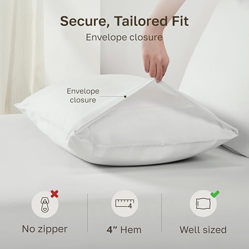 California Design Den 100% Egyptian Cotton 2-Pack Pillow Case King Size - image 5