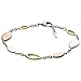Fossil Femme Bracelet Navette tricolore JF02778998
