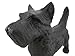 Things2Die4 Cast Iron Scottish Terrier Dog Statue Black Enamel Scottie
