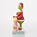 Enesco Dr. Seuss Grinch by Jim Shore Grinch Max and Cindy Lou Giving Gifts Figurine, Resin Hand Painted Crafted Collectible Christmas Figurines Home Decor Statue Gift, 7.24 Inch, Multicolor