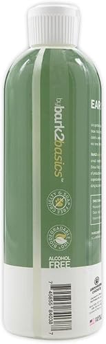 Miniatura 2 de Bark2Basics Limpiador de oídos para perros, 16 onzas, totalmente natural, hamamelis, base suave de aloe vera y extracto de manzanilla, rompe a