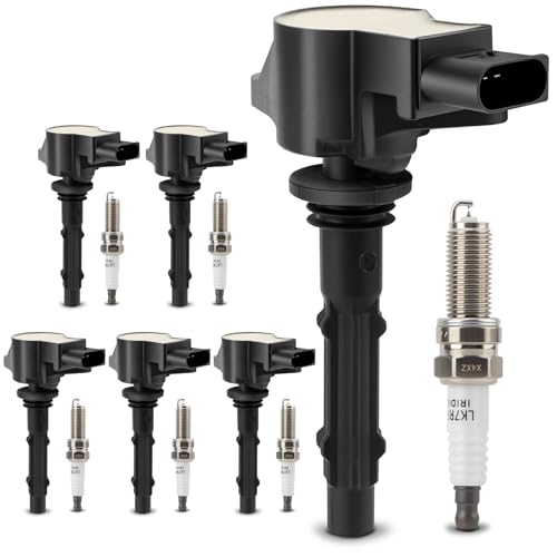 Image of UF535 Ignition Coil Packs & 95983 Double Iridium Spark Plug Mercedes-Benz | Compatible with 2006-2014 Mercedes-Benz C250 C300 C350 CL550 CLK350 CLS550 E300 Dodge Sprinter