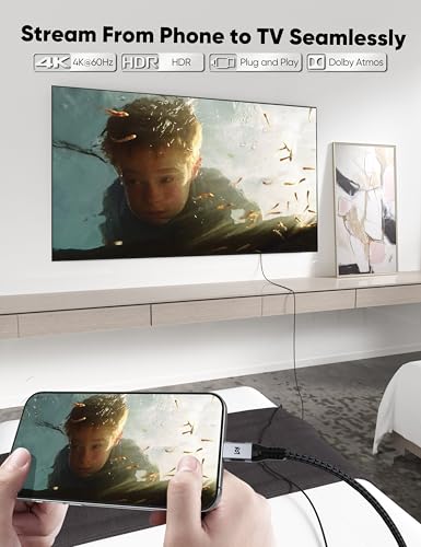 Cable USB C a HDMI 4K evita parpadeos en pantalla al conectar tu MacBook o iPad 2