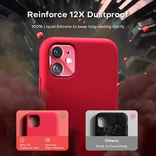 TOCOL 5 in 1 for iPhone 11 Case, with 2 Pack Screen Protector + 2 Pack Camera Lens Protector - Image 4