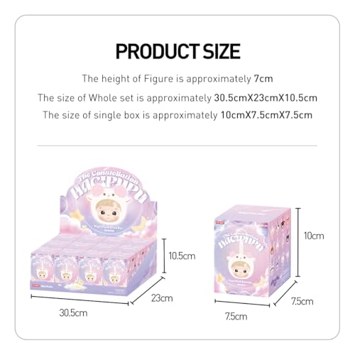 POP MART HACIPUPU The Constellation Series-Vinyl Plush Figure Zufällige Figuren Anime Actionfiguren Sammelfiguren Sammler Kunstspielzeug Spielzeug Figuren Geschenk 1Piece