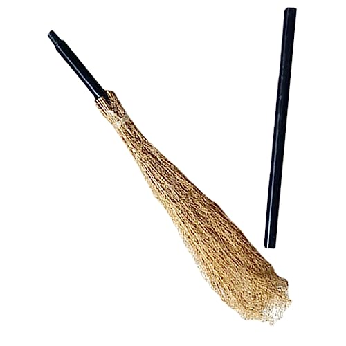 BESTYASH Mini Broomstick for Costume Witches Broomstick Prop Decorations for Halloween
