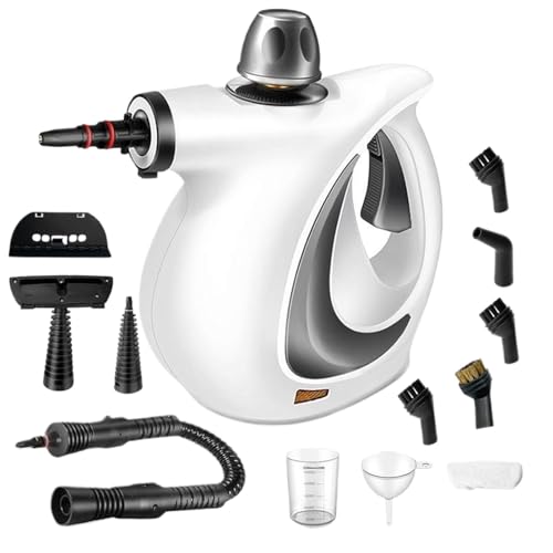 Limpiador a vapor portátil | alta presión calentamiento rápido potente seguro limpiador a vapor para cocina baño | para coche, cocina, tapicería, limpieza de suelos de suciedad y grasa
