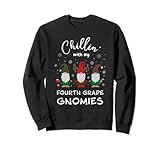 Photo Gallery inverno natale 4th grade insegnante vacanza chillin gnomes felpa Photo Gallery inverno natale 4th grade insegnante vacanza chillin gnomes felpa